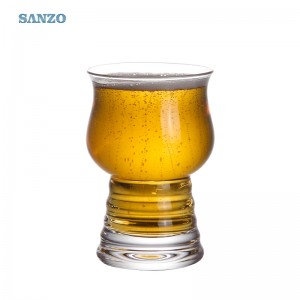 Sanzo 6oz Beer Glass Custom Printed Beer Glass Octagon Beer Glass