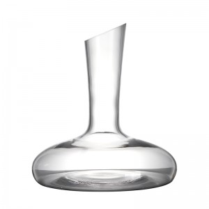 SANZO High quality handmade blown glass/ crystal material clear wine  decanter for household